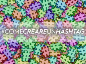 creare un hashtag